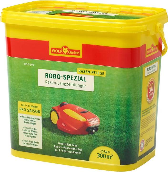 Productafbeelding Wolf-Garten Robo-Spezial Rasen Langzeitdünger RO-S 300 | 7.5kg| für 300 m²