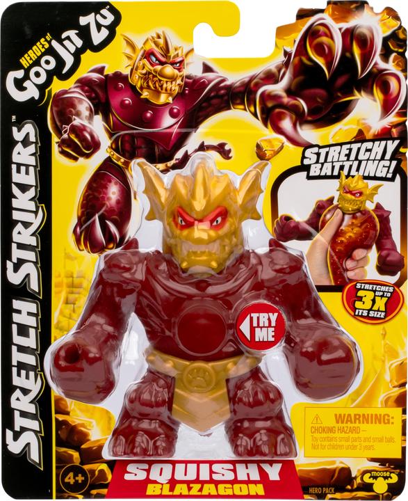 Actual product image Goo Jit Zu Stretch Strikers - Dragon Knight Blazagon (42780)