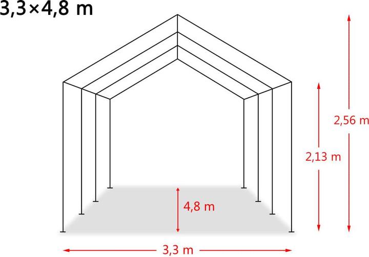 Actual product image VidaXL Mya (330 cm, 480 cm)