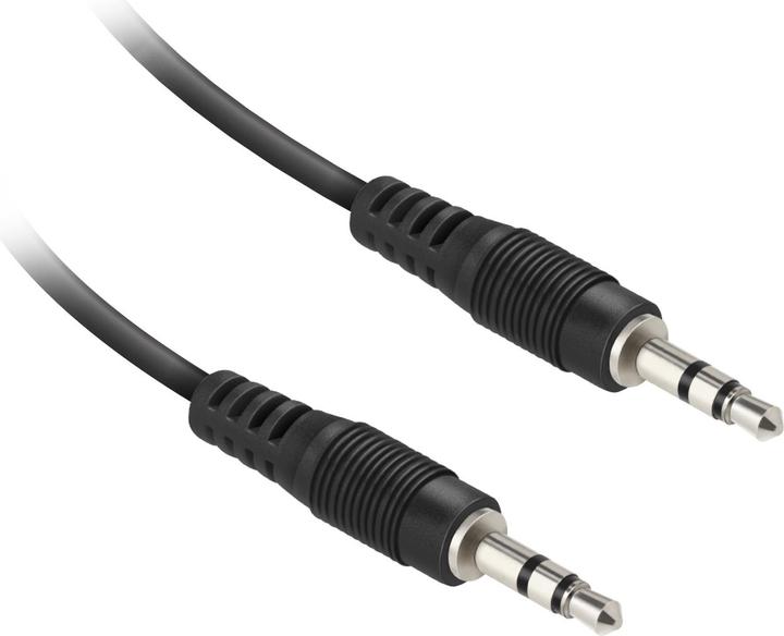 Actual product image Ekon Audio cable with a 3.5mm male - male jack (3 m, 3.5mm jack (AUX))
