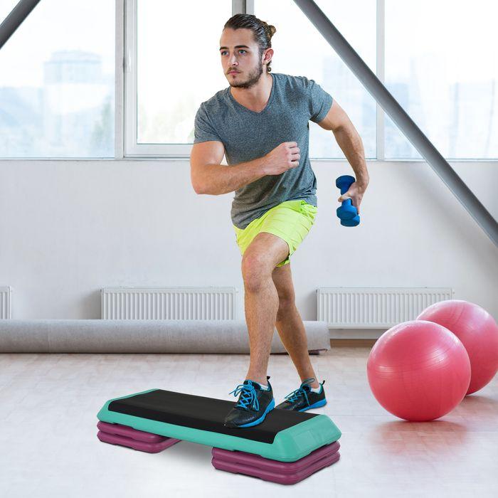 Actual product image Homcom Professional aerobic stepper