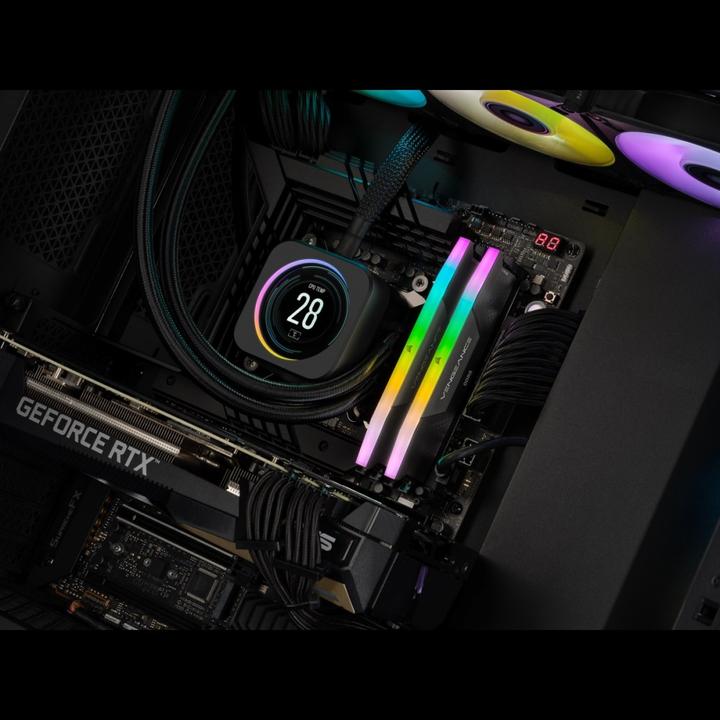Actual product image Corsair Vengeance RGB (2 x 16GB, 5200 MHz, DDR5 RAM, DIMM)
