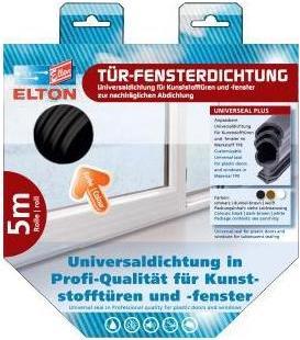 Actual product image Ellen Renovation seal UNIVERSAL Plus DIY ( 3327023242 ) length 5 m width 8 mm for pulling in