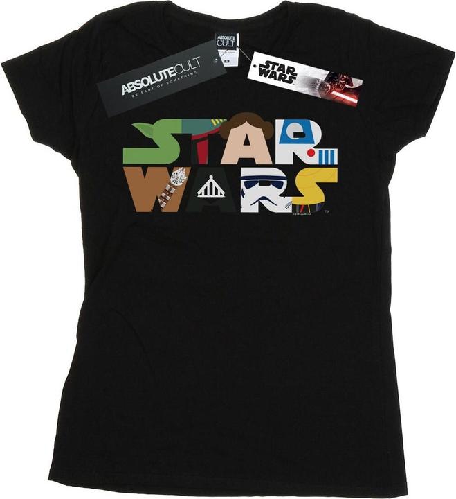 Produktbild Star Wars Character Logo TShirt (XL)