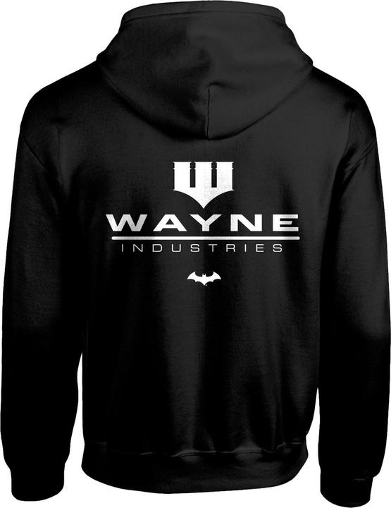Produktbild Batman Wayne Industries Hoodie Mit Durchgehendem Reissverschluss (L)