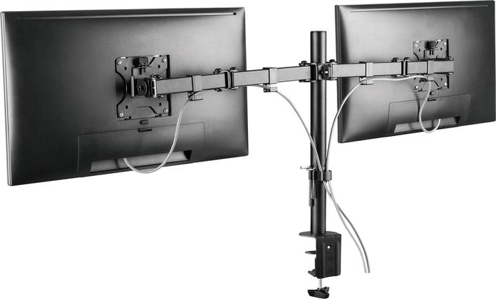 Produktbild Manhattan Tischhalterung Monitorarm für zwei Displays 33 813 (Tisch, 32")