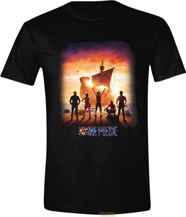 Death Note One Piece Live Action T-Shirt Sunset Poster Grösse S (S)