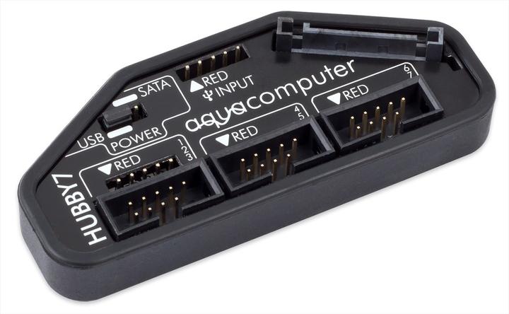 Actual product image Aqua Computer HUBBY7