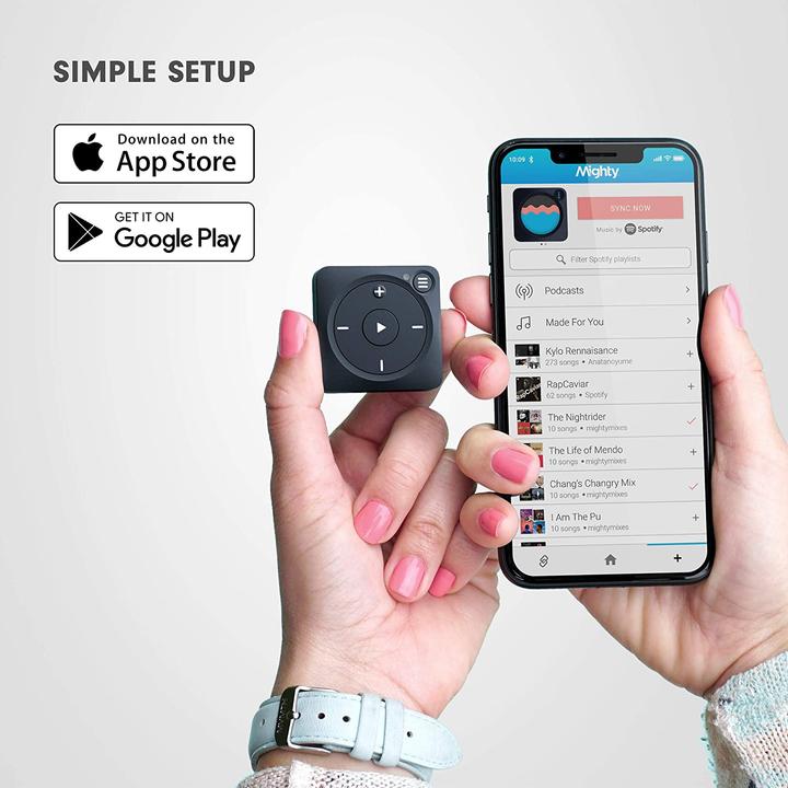 Actual product image Digital MP3 player with Bluetooth and WLAN (8 GB)