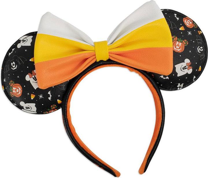 Image du produit Loungefly Disney Mickey et Minnie Spooky Sac à dos Halloween + set de bandeaux 27cm (6.50 l)