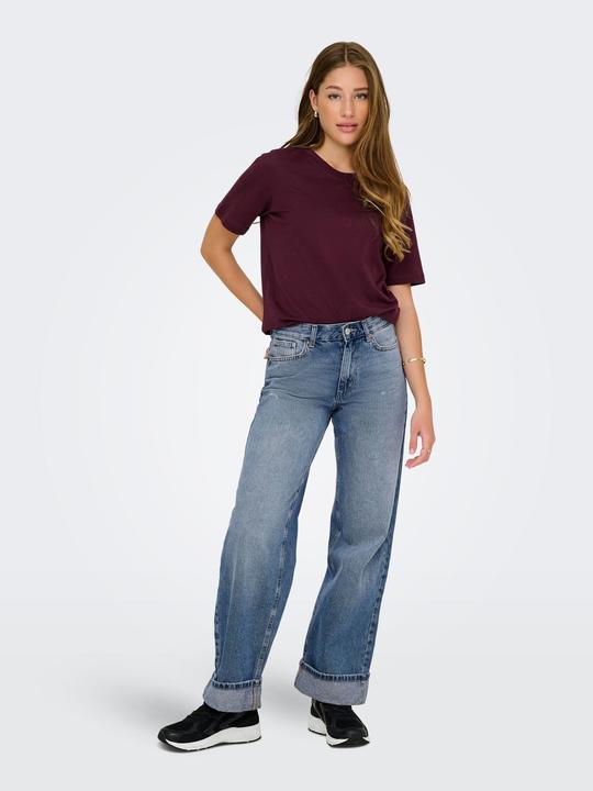 Produktbild Only Onlella Mw Wide Fold Up Dnm Tai519 (32)