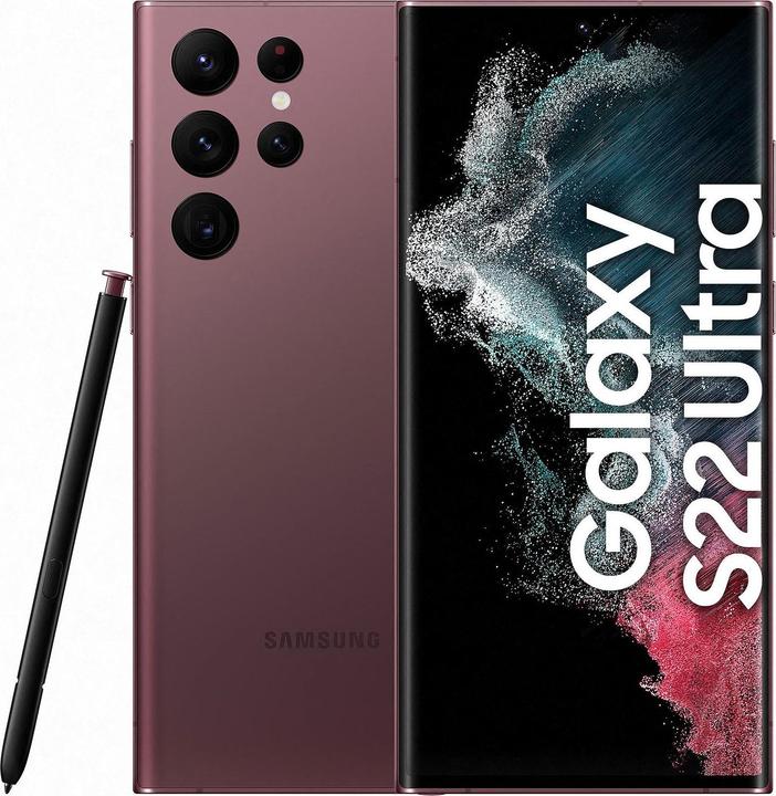 Produktbild Re!commerce Galaxy S22 Ultra 5G (dual sim) (128 GB, Braun, 6.80", 108 Mpx, Dual SIM, C / Gut)