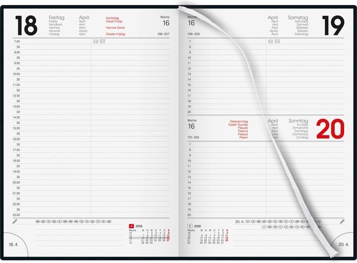 Produktbild Biella Geschäftsagenda Budget (14.5 x 20.5 cm)