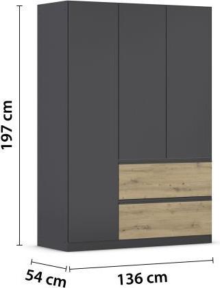 Image du produit Rauch Joel-Extra (136 x 54 x 197 cm)