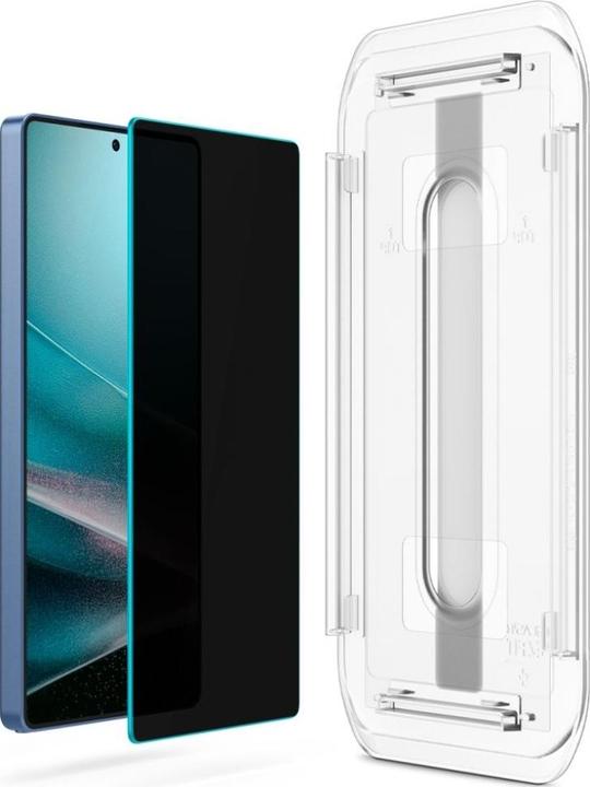 Actual product image Spigen Glass tR EZ Fit HD (Privacy) 2 Pack - Samsung Galaxy S25 Ultra (2 Piece, Samsung Galaxy S25 Ultra)