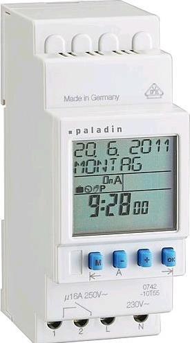 Actual product image Paladin Digital timer 35mm easy