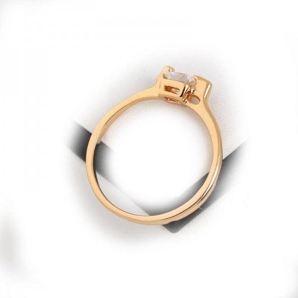 Image du produit Hermex Bague en or RGP avec zirconium - Or T. 53 (53)