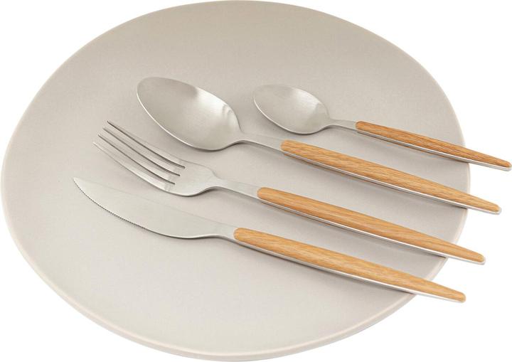 Image du produit Kare Design Besteck Paris Nature Silber Matt (16/tlg.) (16 pièce(s), Set de couverts)