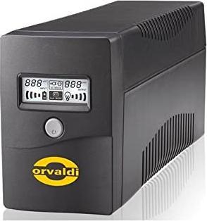 Produktbild Orvaldi VPS 600 Unterbrechungsfreie Stromversorgung (USV) Line-Interaktiv 0,6 kVA (0.60 VA, 360 W, Line-Interaktiv USV)