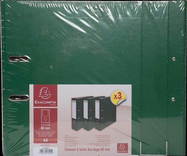 Actual product image Exacompta Folder (A4, 80 mm, 20 Piece)
