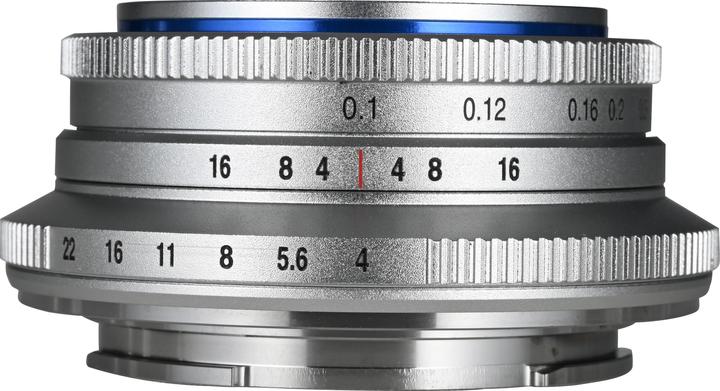 Actual product image Laowa 10mm 1:4 Pancake Canon RF (APS-C) silver (Manual Focus) (Novelty) (Canon RF, APS-C / DX)