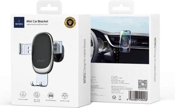 Actual product image Wiwu car mount CH010 black for air vent