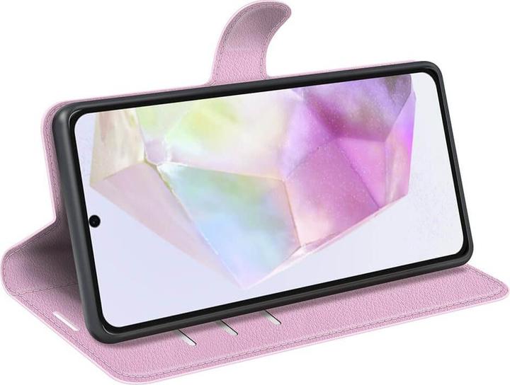 Actual product image Cover-Discount Galaxy A36 5G / A56 5G - Leder Etui Hülle (Samsung Galaxy A36, Samsung Galaxy A56)