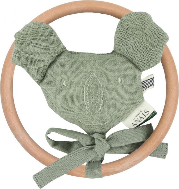 Actual product image Trixie Baby Kangaroo rattle Bliss Olive