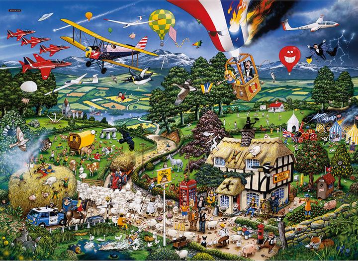 Actual product image Gibsons G576 Puzzle 1000 pcs. I Love the Country (1000 pieces)
