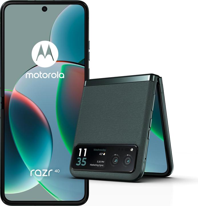 Produktbild Motorola Razr 40 (256 GB, Sage Green, 6.90", SIM + eSIM, 64 Mpx, 5G)