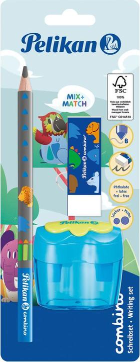 Produktbild Pelikan Schreiblernbleistift Set Combino BS,Rad.,Ansp.,blau (B, 1 x)
