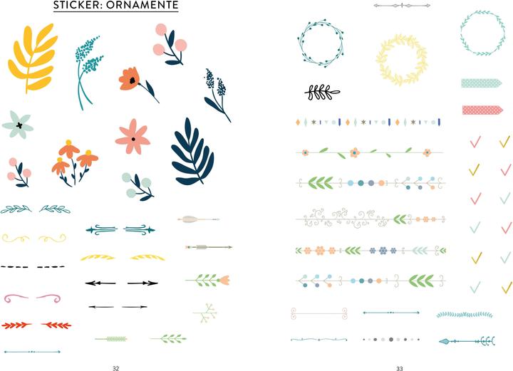 Produktbild Bullet Journal – Stickerbuch für Lehrer