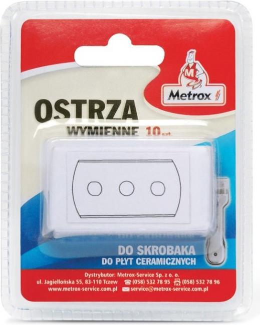 Actual product image Metrox Glass scraper replacement blade (10 pcs.)