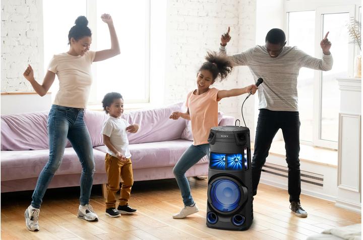 Actual product image Sony MHC-V43D (Electrical connection)