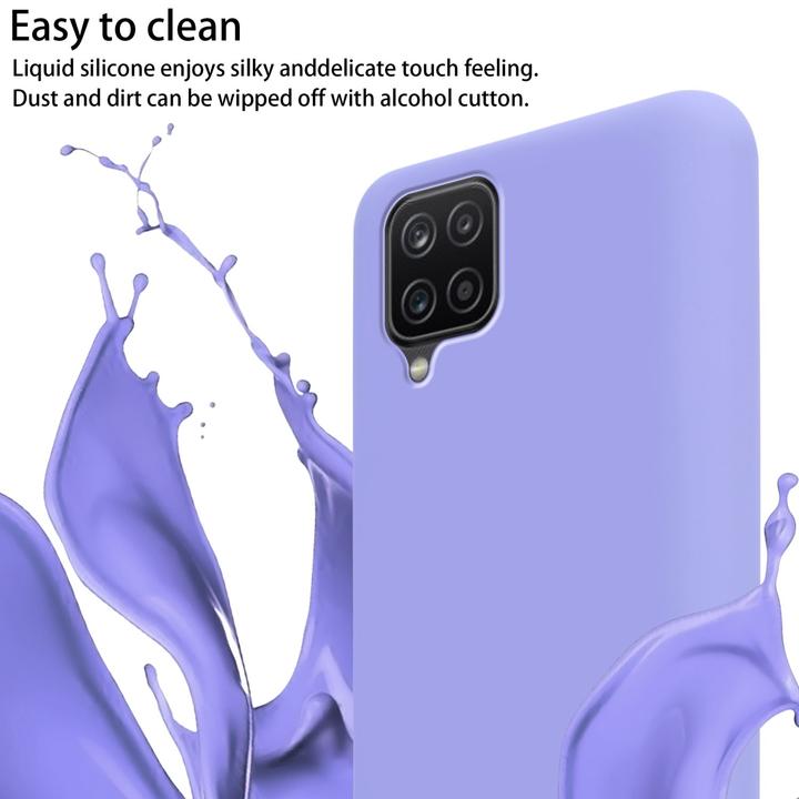 Actual product image Cadorabo TPU Cover Mobile Phone Chain Liquid (Samsung Galaxy M12, Samsung Galaxy A12)