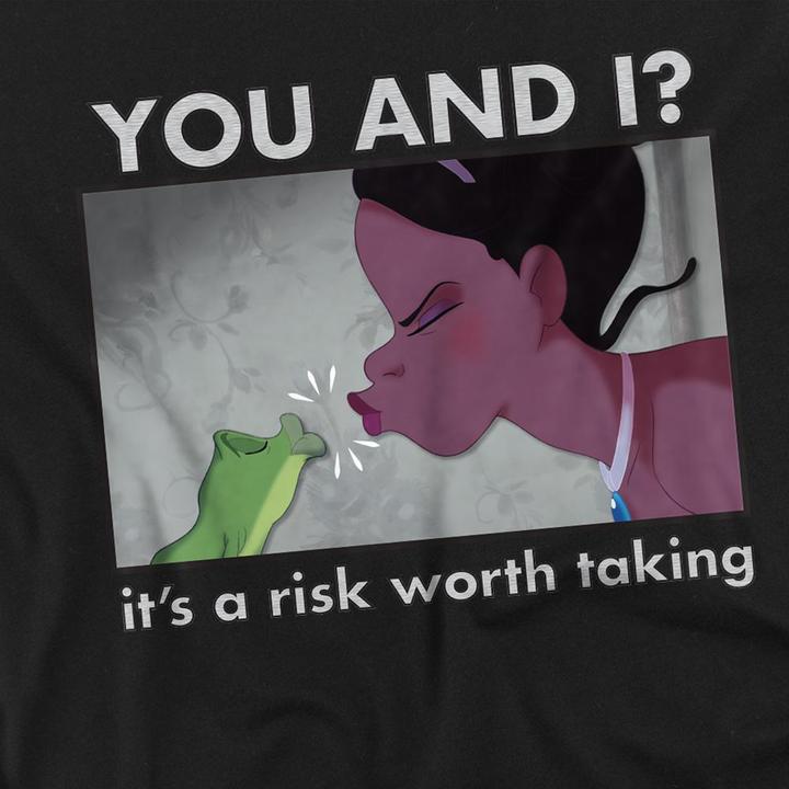 Actual product image Disney Princess Unisex Adult A Risk Worth Taking Tiana T-Shirt (M)