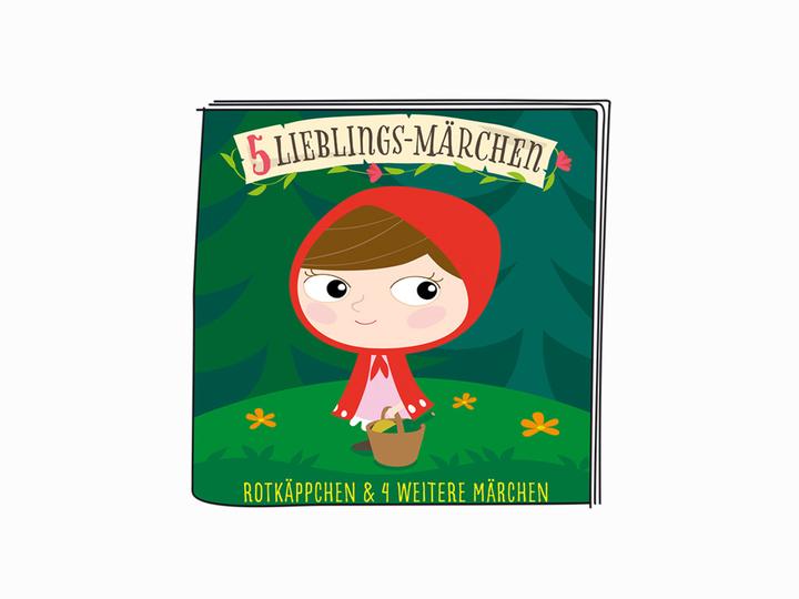 Image du produit Tonies 5 contes de fées préférés - Le Petit Chaperon rouge et autres contes de fées (Allemand)