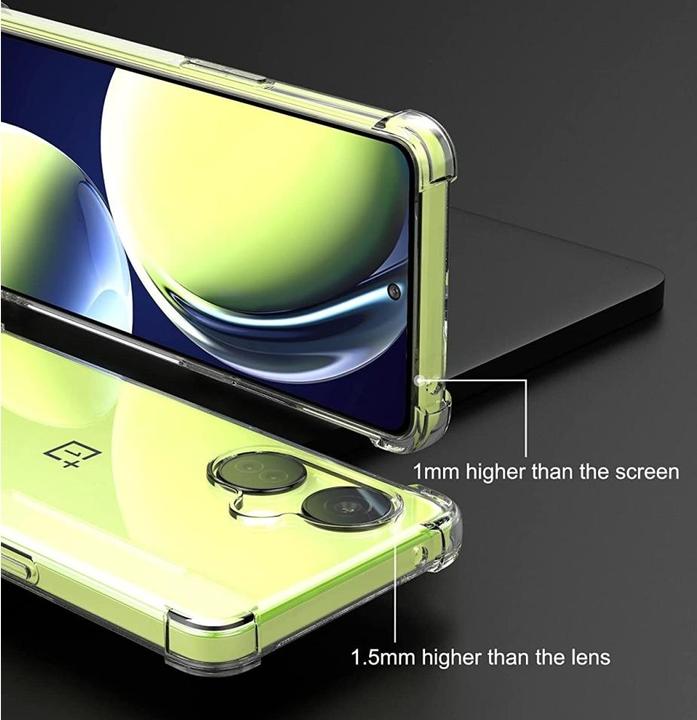 Image du produit Screenguard OnePlus Nord CE 3 Lite Housse Crystal Soft Airbag Bumper (OnePlus Nord CE 3 Lite)