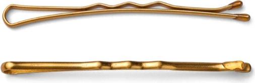 Produktbild Trisa Haarklemmen gewellt 50mm gold 250 Stk (250 Stk.)
