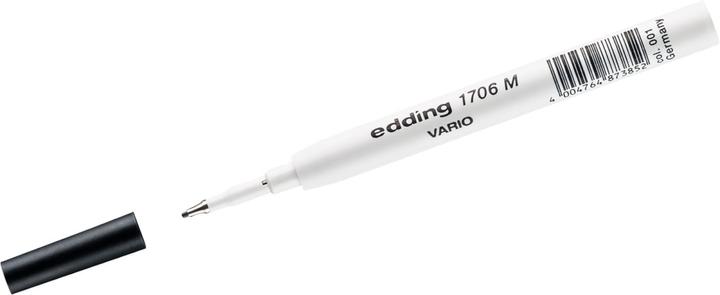 Actual product image Edding 1706 Vario (Refill, Black, 0.50 mm)