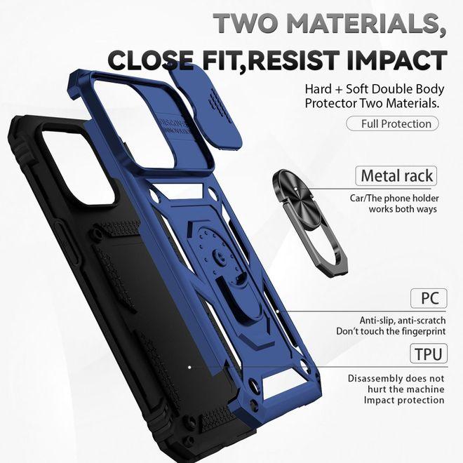 Actual product image MU Classic Kickstand Slide Cam Series (Apple iPhone 14 Pro Max)