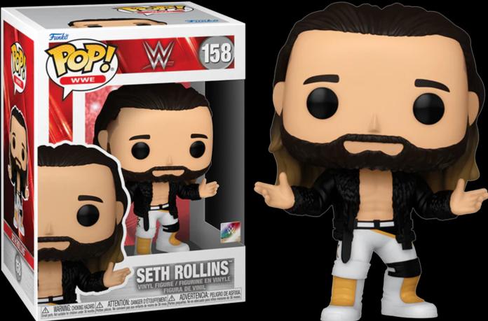 Immagine prodotto Funko WWE POP! figura in vinile Seth Rollins con cappotto 9 cm