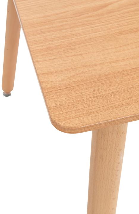 Image du produit CLP Table Viborg 80 Natura, natura (80 x 80 x 75 cm)