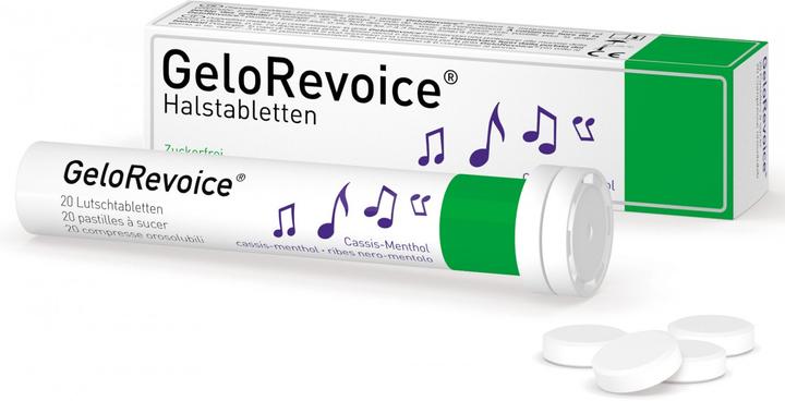 Actual product image GeloRevoice Lozenges (20 Piece)