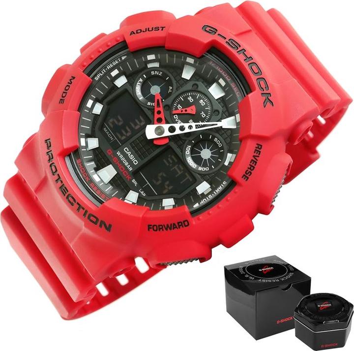 Immagine prodotto Casio Ga-100b-4aer (Orologio digitale, Orologio da polso analogico, Cronografo, 51 mm)