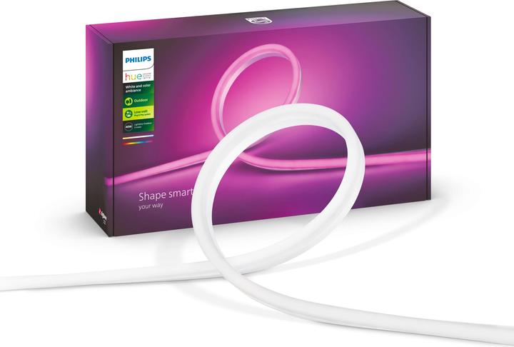 Actual product image Philips Hue Outdoor Light Strip 5m DE Plug (Multicoloured, 500 cm, Outdoor)