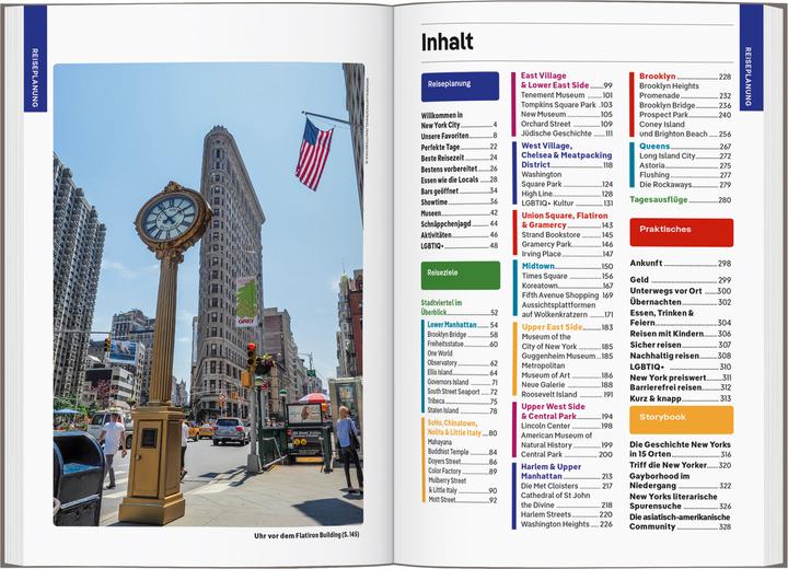 Actual product image Reiseführer New York (German, John Garry, Caroline Trefler, Brian Healy, Teddy Minford, Rachel Chang, Meena Thiruvengadam, Michael Grosberg, Maya Stanton, Dana Givens, 2024)