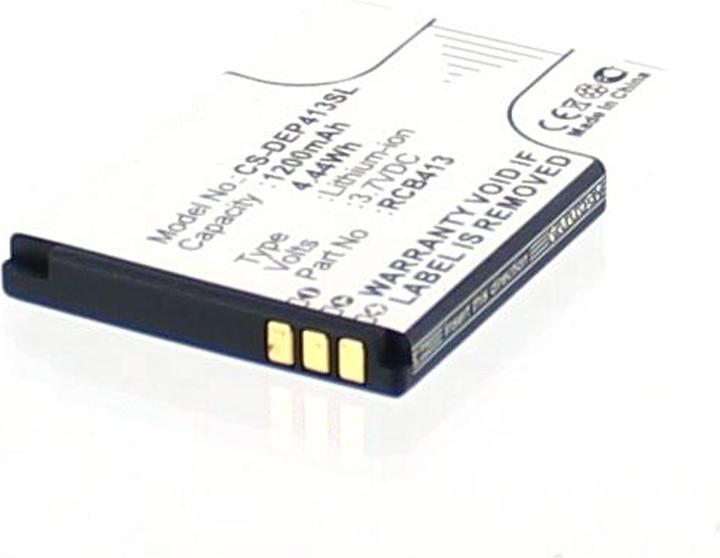Actual product image AGI 27037 - Battery - Doro - Primo 413 - Black - Lithium-Ion (Li-Ion) - 1200 mAh