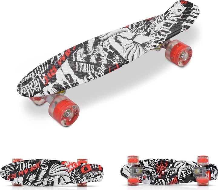 Produktbild Byox Kinder Skateboard 22" Skull (22.05")