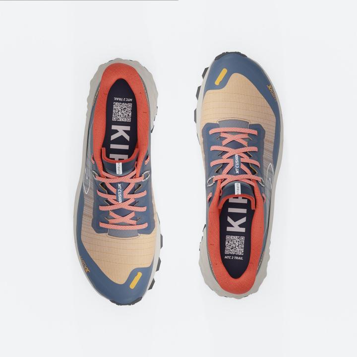 Produktbild Kiprun Trailrunningschuhe Herren - MT Cushion 2 blau/gelb (41)